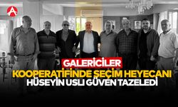 Akhisar Galericiler Kooperatifi’nde Seçim Heyecanı: Hüseyin Uslu Güven Tazeledi