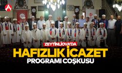 Zeytinliova Kur’an Kursu’nda Hafızlık İcazet Coşkusu