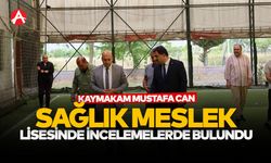 Kaymakam Mustafa Can’dan Farabi Mesleki ve Teknik Anadolu Lisesi’ne Ziyaret