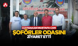 Kaymakam Mustafa Can’dan Şoförler Odası’na Ziyaret