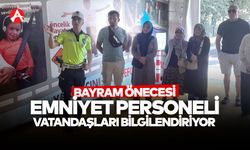 Emniyetten Bayram Öncesi Trafik Bilgilendirme Etkinliği