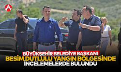 Başkan Besim Dutlulu, Akhisar’daki Orman Yangını Alanında: “İlk Andan İtibaren Teyakkuz Halindeyiz”