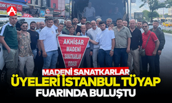 Madeni Sanatkârlar Odası Üyeleri TÜYAP Fuarı’nda Buluştu