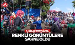 Gördes Börez Mahallesi'nde 3. Kiraz Şenliği Renkli Görüntülere Sahne Oldu