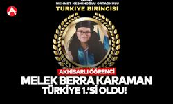Melek Berra Karaman’dan Türkiye Birinciliği: İOKBS’de 500 Tam Puan