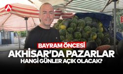 Kurban Bayramı Öncesi Akhisar’da Pazaryerleri Hangi Gün Açık Olacak?