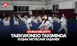 Akhisar Belediye Taekwondo Takımı’nda Kuşak Terfi Heyecanı