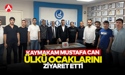 Kaymakam Mustafa Can’dan Ülkü Ocakları’na Ziyaret