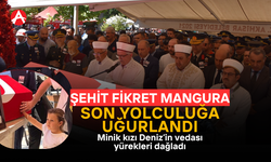 Şehit Astsubay Fikret Mangura, Akhisar’da Gözyaşlarıyla Uğurlandı