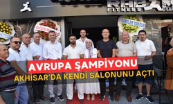 Avrupa Şampiyonu Ramazan Baştürk, Akhisar’da Spor Salonu Açtı