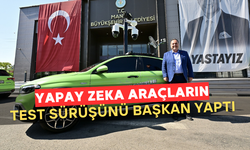 Yapay Zekâ Destekli Mobil Denetim Araçlarının Test Sürüşünü Başkan Dutlulu Yaptı