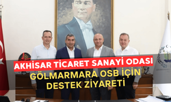 ATSO Başkanı Karaoğlan’dan Gölmarmara OSB Projesine Destek Ziyareti