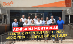 Akhisar Muhtarları Elektrik Kesintilerine Tepkili: Gediz Elektrik Yetkilileriyle Görüştüler