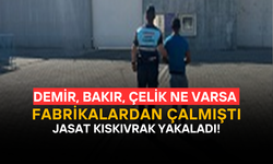 Akhisar'da Fabrika Hırsızlığına Tutuklama