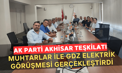 AK Parti, Muhtarlarla Birlikte GDZ Elektrik Bölge Müdürlüğü’nde Elektrik Kesintilerini Görüştü