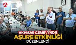 Akhisar Cemevi'nde Aşure Hayrı Etkinliği