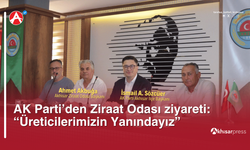 AK Parti Akhisar’dan Ziraat Odası’na Ziyaret: "Üreticimizin Her Zaman Yanındayız"