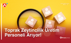 Toprak Zeytincilik Üretim Personeli Arıyor!