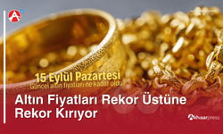 Altın Fiyatları Rekor Üstüne Rekor Kırıyor