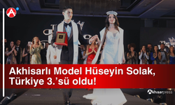 Akhisarlı Model Hüseyin Solak, Türkiye 3.’sü oldu!