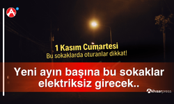 Akhisar'da 1 Kasım Cumartesi Günü Planlı Elektrik Kesintisi Uyarısı