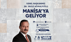 Anahtar Parti Genel Başkanı Yavuz Ağıralioğlu 16 Kasım'da Manisa'da