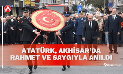 Gazi Mustafa Kemal Atatürk, Akhisar'da Rahmet ve Saygıyla Anıldı