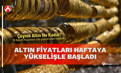 Altın Fiyatları Haftaya Yükselişle Başladı: 10 Kasım Pazartesi