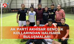 AK Parti Akhisar Gençlik Kollarından Halısaha Buluşmaları