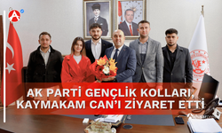 AK Parti Akhisar Gençlik Kolları’ndan Kaymakam Mustafa Can’a Ziyaret