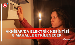 Akhisar’da 6 Aralık Cumartesi Günü Elektrik Kesintisi