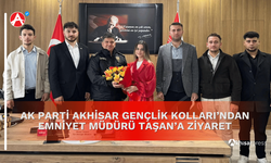 AK Parti Akhisar Gençlik Kolları’ndan Emniyet Müdürü Taşan’a Ziyaret