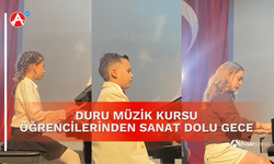 Duru Müzik Kursu Öğrencilerinden Sanat Dolu Gece