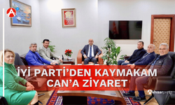 İYİ Parti Akhisar İlçe Teşkilatı’ndan Kaymakam Can’a Ziyaret