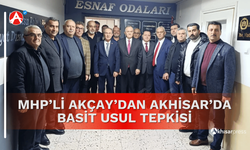 MHP’li Akçay’dan Akhisar'da Basit Usul Tepkisi