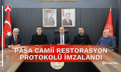 Paşa Camii Restorasyon Protokolü İmzalandı
