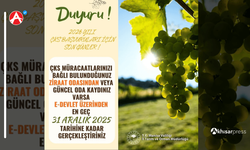 Tarımsal Destekler İçin Son Başvuru Tarihi 31 Aralık 2025