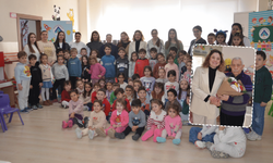 Duayen Gazeteci Haldun Akyüz Miniklerle Buluştu