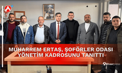 Muharrem Ertaş, Şoförler Odası Yönetim Kadrosunu Kamuoyuna Tanıttı