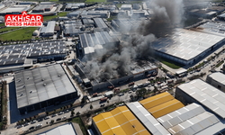 Akhisar OSB’de Korkutan Fabrika Yangını