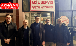 AK Parti Akhisar İlçe Teşkilatından Sağlık Çalışanlarına 14 Mart Ziyareti