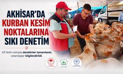 Akhisar’da Kurban Kesim Noktalarına Sıkı Denetim