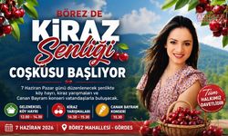 Börez Kiraz Festivali İçin Geri Sayım Başladı