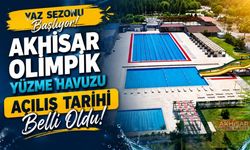 Akhisar Olimpik Yüzme Havuzu Sezona Kapılarını Açıyor