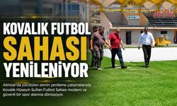 Kovalık Futbol Sahası Yenileniyor