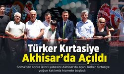 Türker Kırtasiye Akhisar’da Hizmete Açıldı