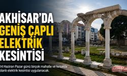 Akhisar’da Pazar Günü Geniş Çaplı Elektrik Kesintisi