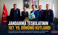 Jandarma Teşkilatı’nın 187. Yılına Anlamlı Ziyaret