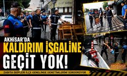 Akhisar’da Kaldırım İşgallerine Sıkı Denetim