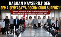 Belediye Başkan Yardımcısı Sema Şenyaşa’ya Doğum Günü Sürprizi